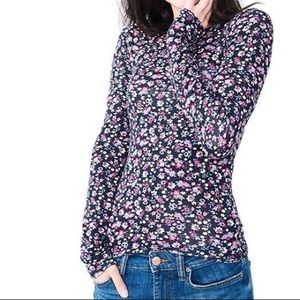 Floral long sleeve top
